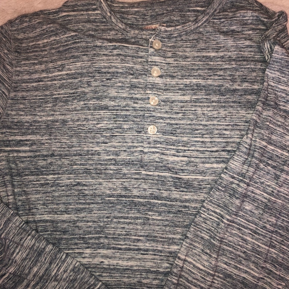 Merona long sleeve casual knit shirt | size XL - Picture 2 of 3